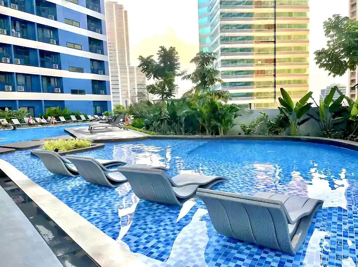 Stylish 2Br At Air Residences In Makati City Manila Apartment