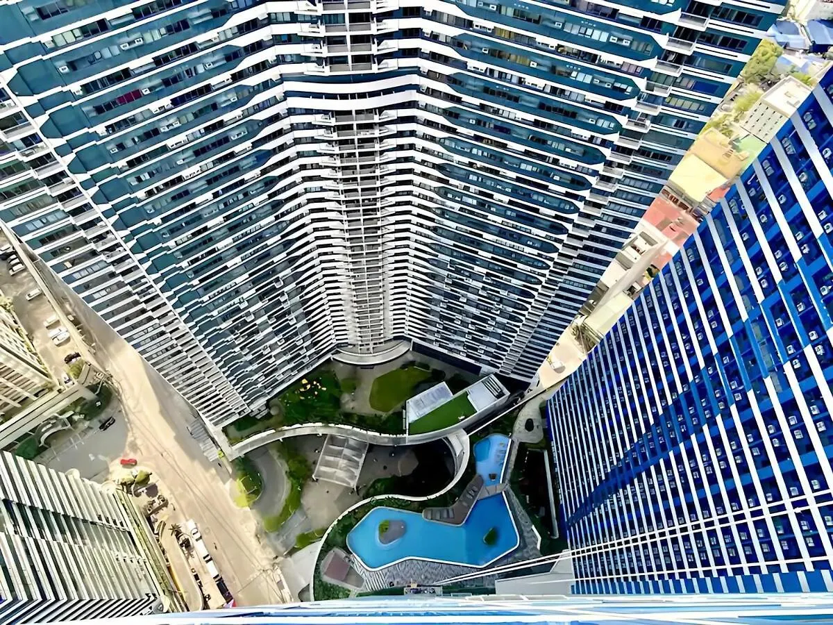 Stylish 2Br At Air Residences In Makati City マニラ市